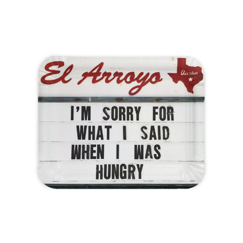 El Arroyo Party Plates - When I Was Hungry